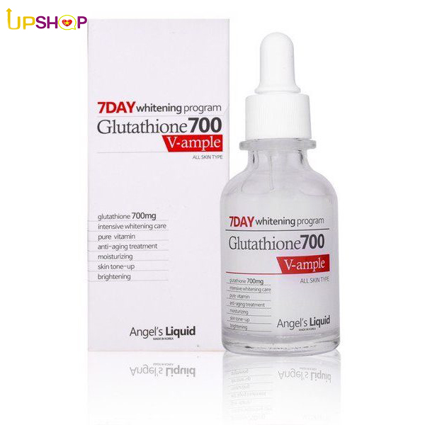 Serum trắng da 7 Day Whitening Program Glutathione 700 V-Ample
